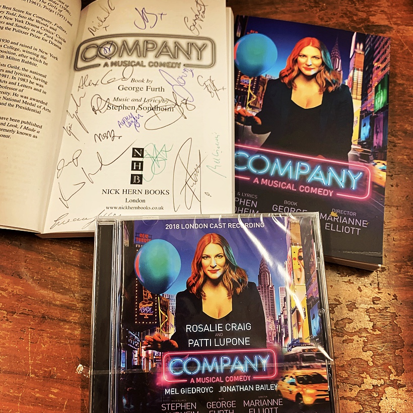 Win a signed copy of <em>Company</em> plus the CD!