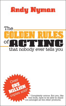 The Golden Rules of Acting - SIGNED COPY