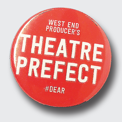 Free badge when you order West End Producer's new book